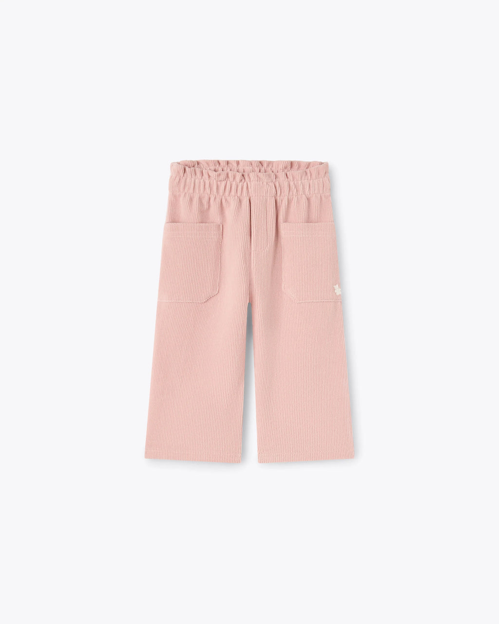 Kinder Chenille-Hose Rosa mit Taschen | NANAN – Kuschelig Weich & Stylisch