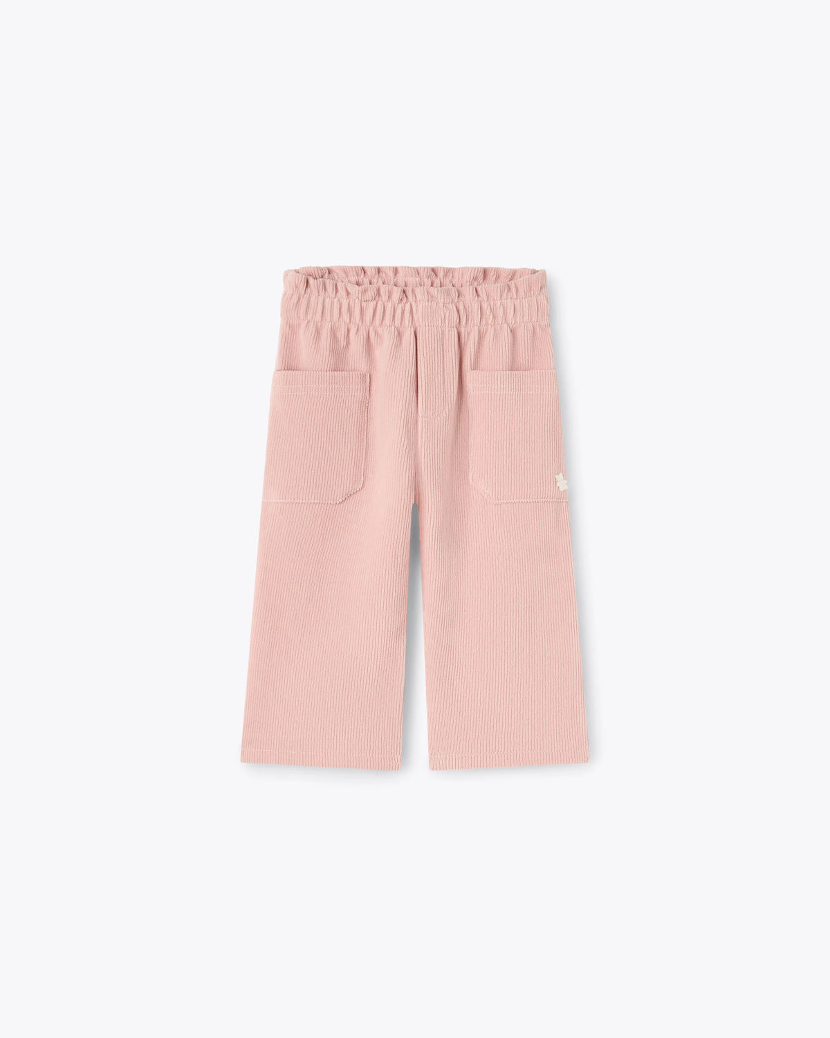 Kinder Chenille-Hose Rosa mit Taschen | NANAN – Kuschelig Weich &amp; Stylisch