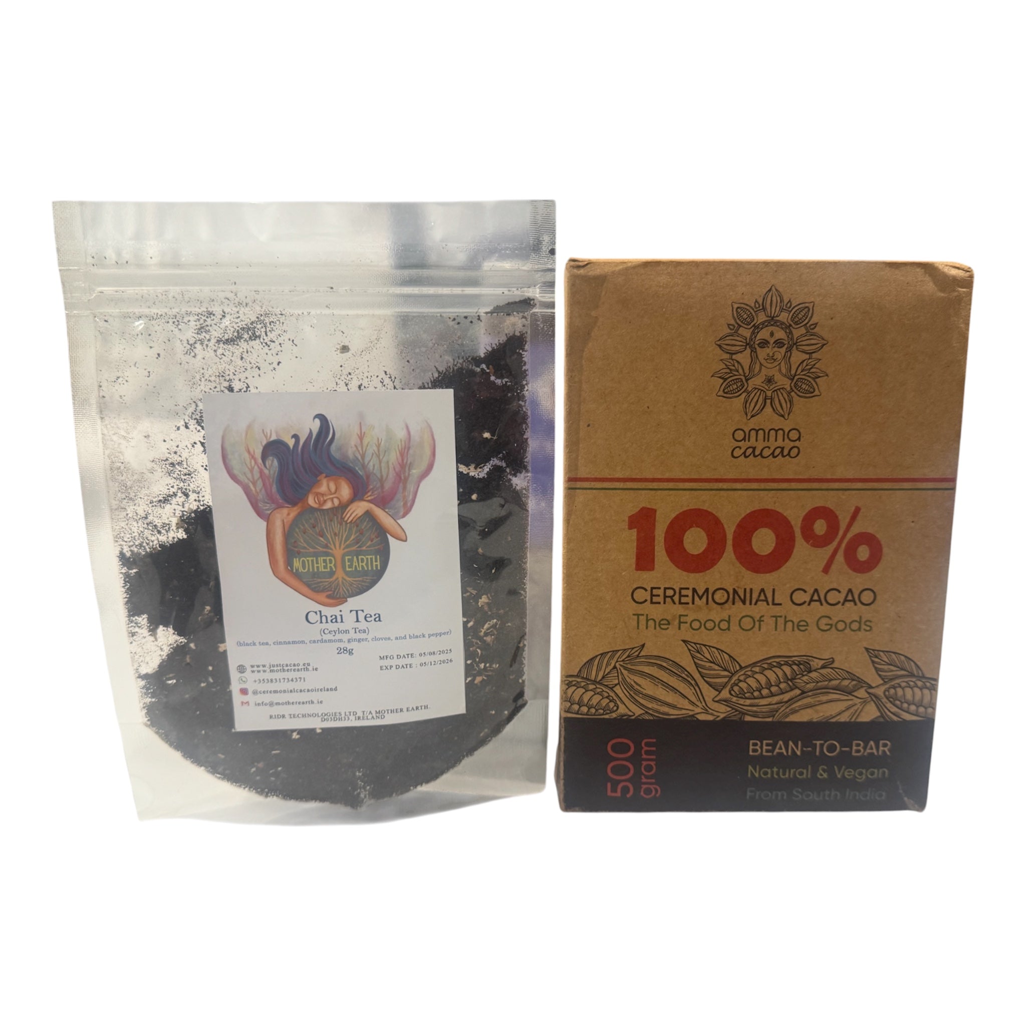 Indisches Bundle: Kakao & Chai