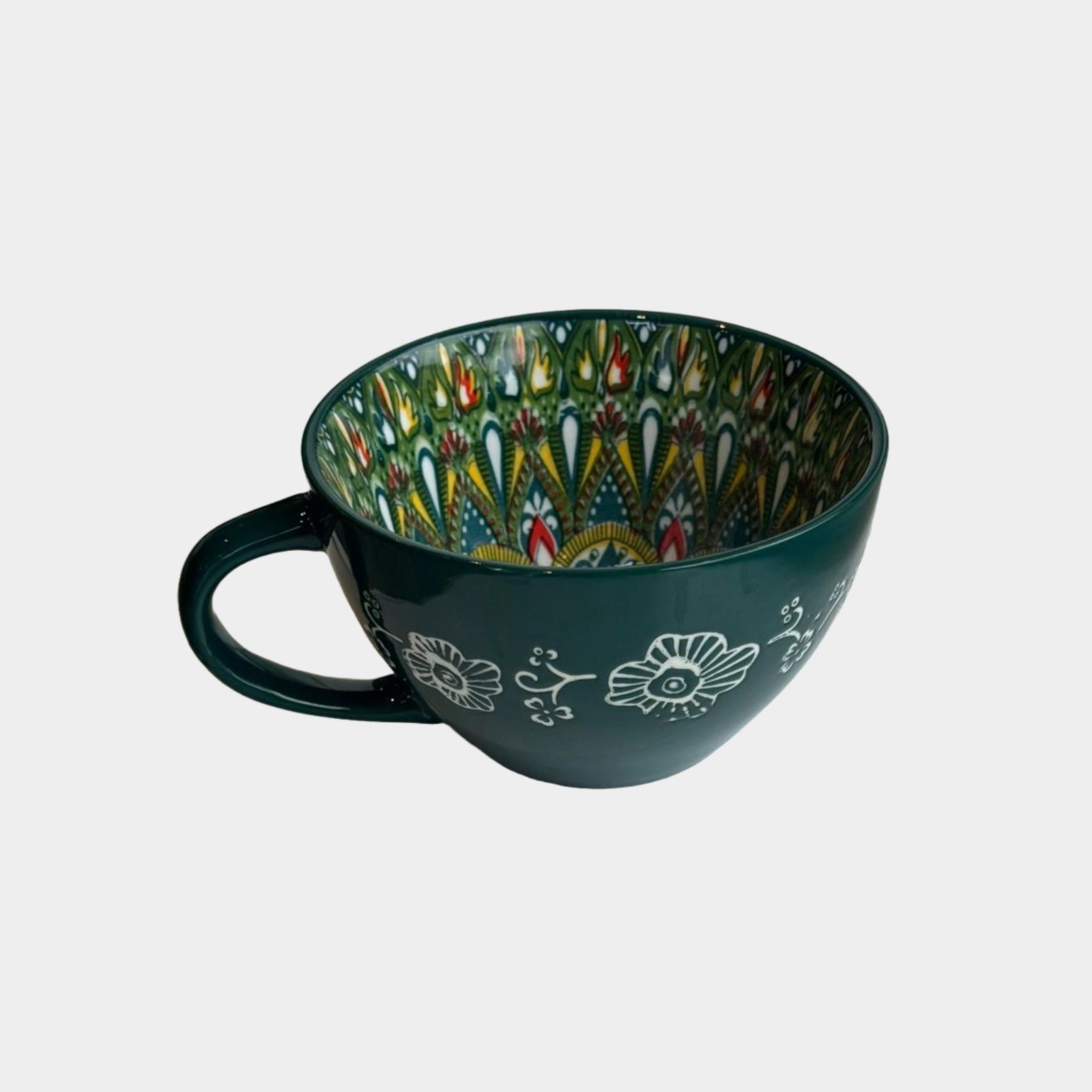 Zeremonielle Kakao- & Wellness-Tee-Keramikbecher
