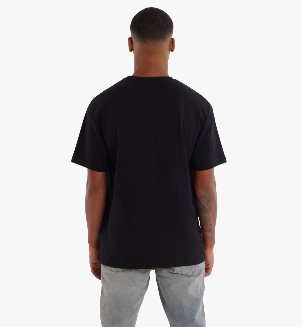 Spoilt Society Basic T-Shirt in Schwarz mit Logo