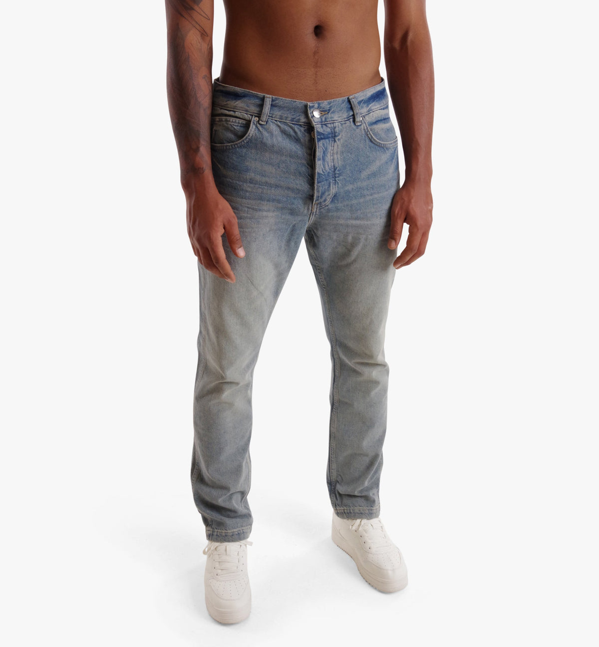 Spoilt Society Jeans Dawn mit geradem Bein