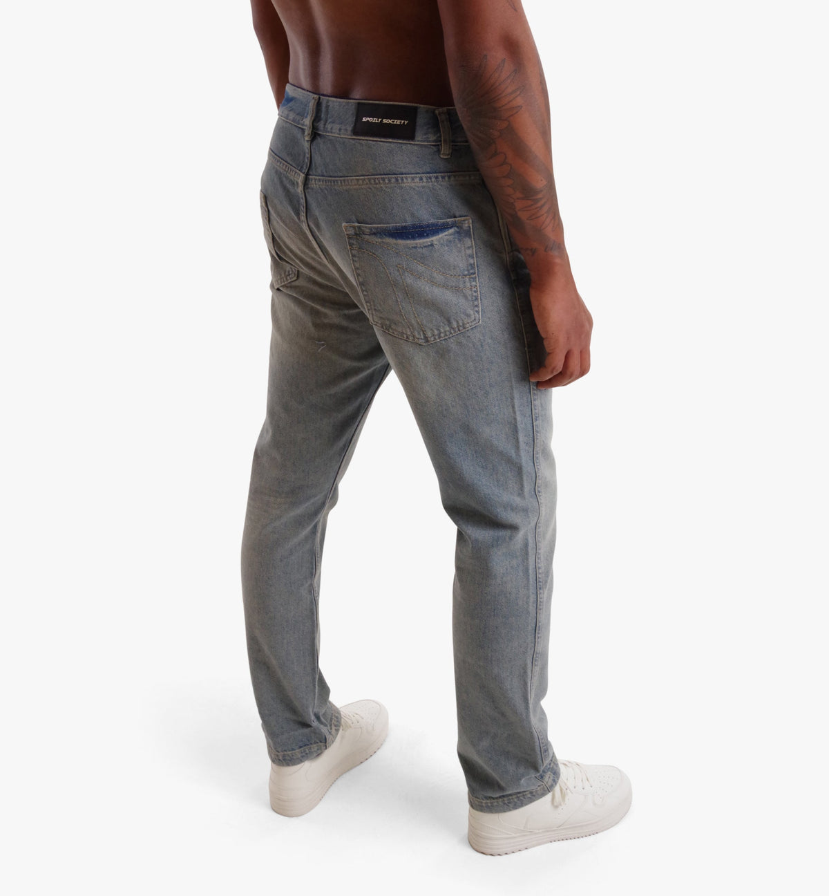 Spoilt Society Jeans Dawn mit geradem Bein