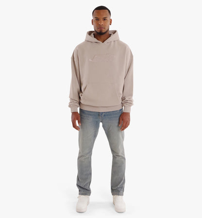 Spoilt Society Y2K Kapuzenpullover aus Baumwolle mit 3D-Logo