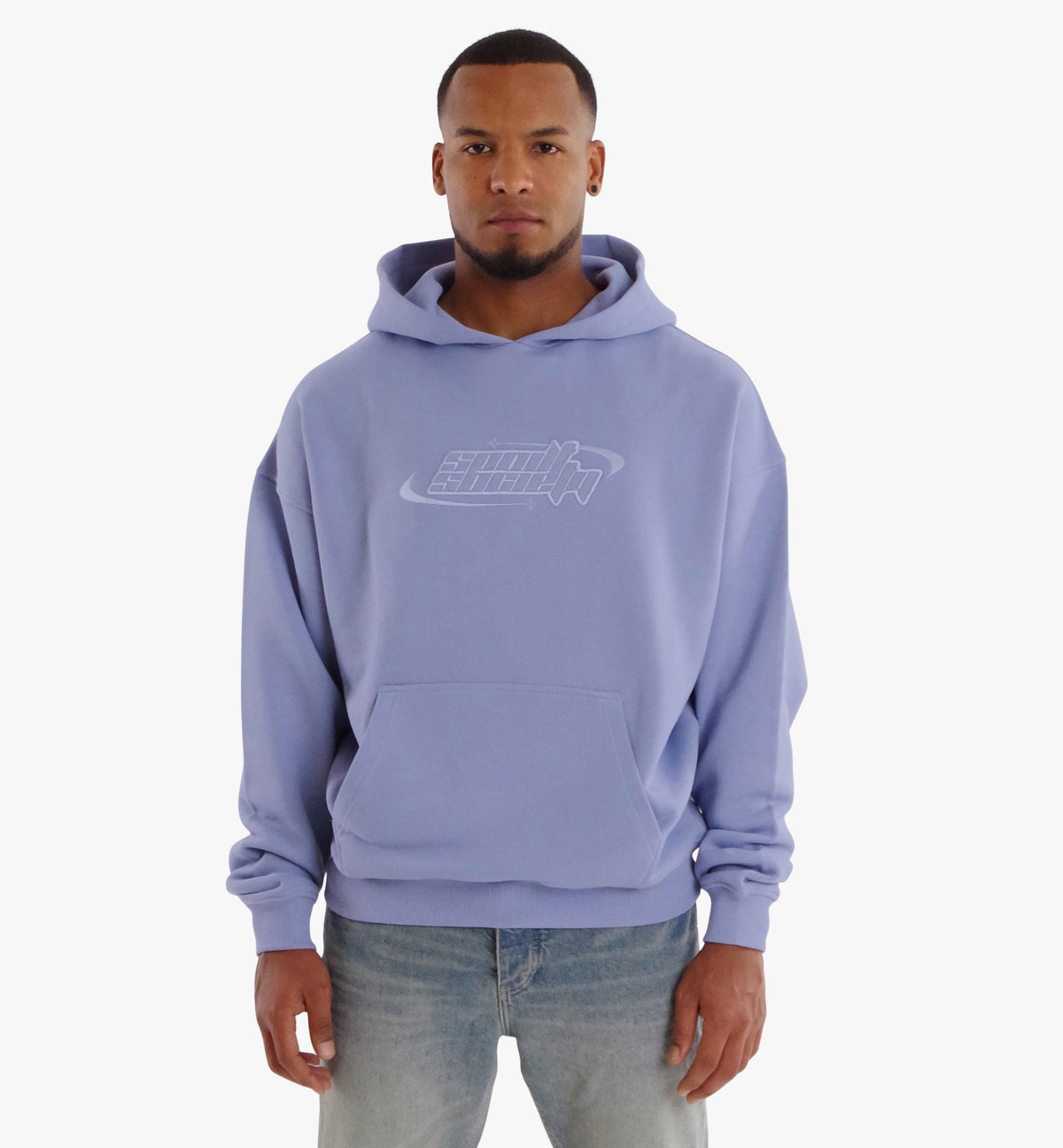 Spoilt Society Y2K Hoodie aus Baumwolle mit 3D-Stickerei