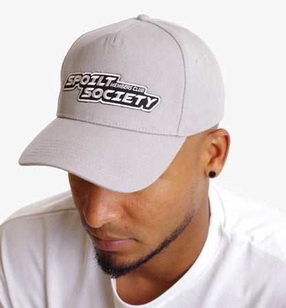 Spoilt Society Members Club Cap in Grau aus Baumwolle