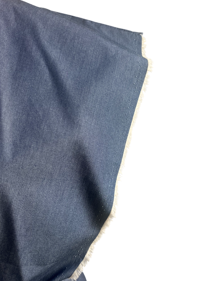 Denim Kimono-Top Ärmellos | End-of-Roll Denim | Zero-Waste | ZEROBARRACENTO