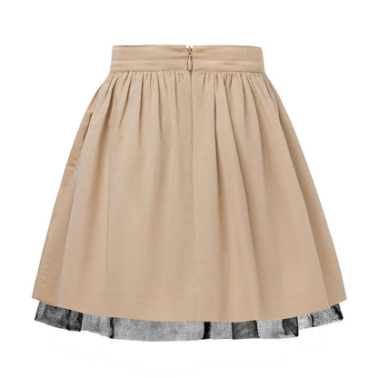 Kinder Rock Beige mit U-Boot-Motiv – 100% Baumwoll-Gabardine | Infantium Victoria