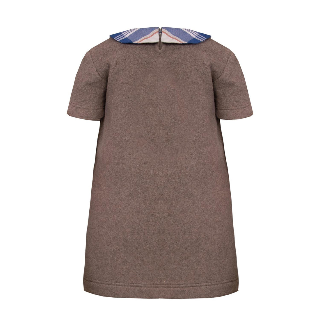Infantium Victoria Babykleid aus Baumwollfleece in Beige