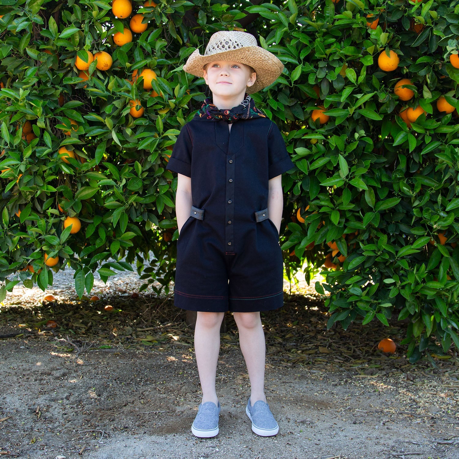 Playsuit mit Cape