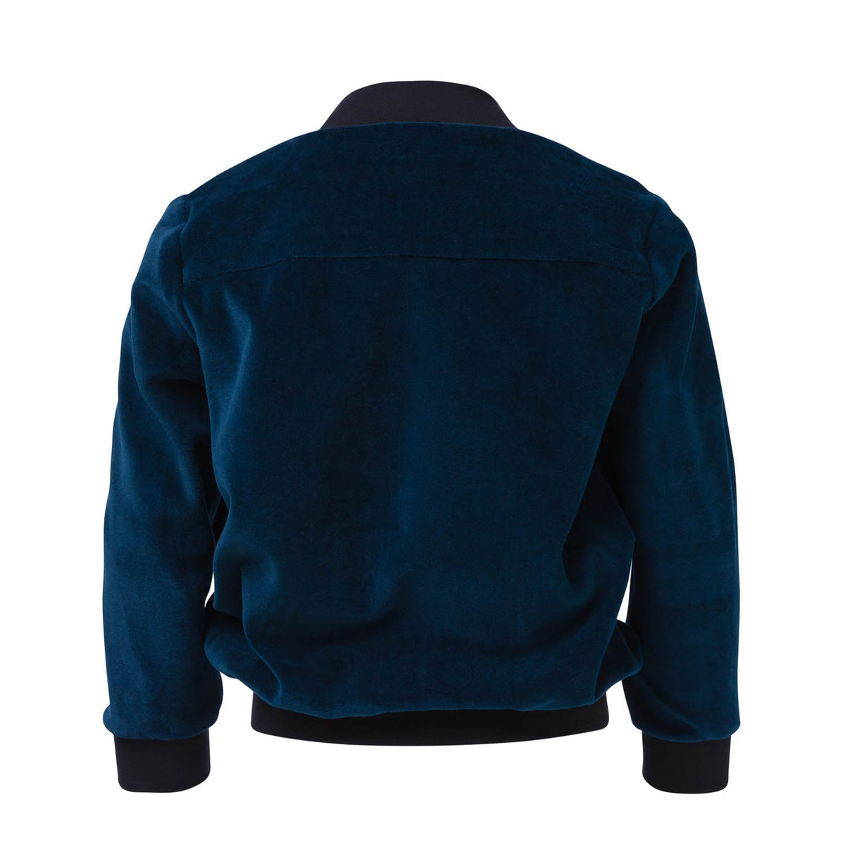 Kinder Samt-Blazer Benzinblau – Unisex Dandy-Jacke 100% Baumwolle | Infantium Victoria