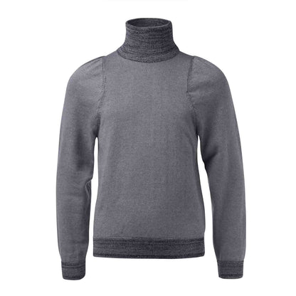 Kinder Rollkragenpullover Grau – 100% Baumwolle Unisex | Infantium Victoria