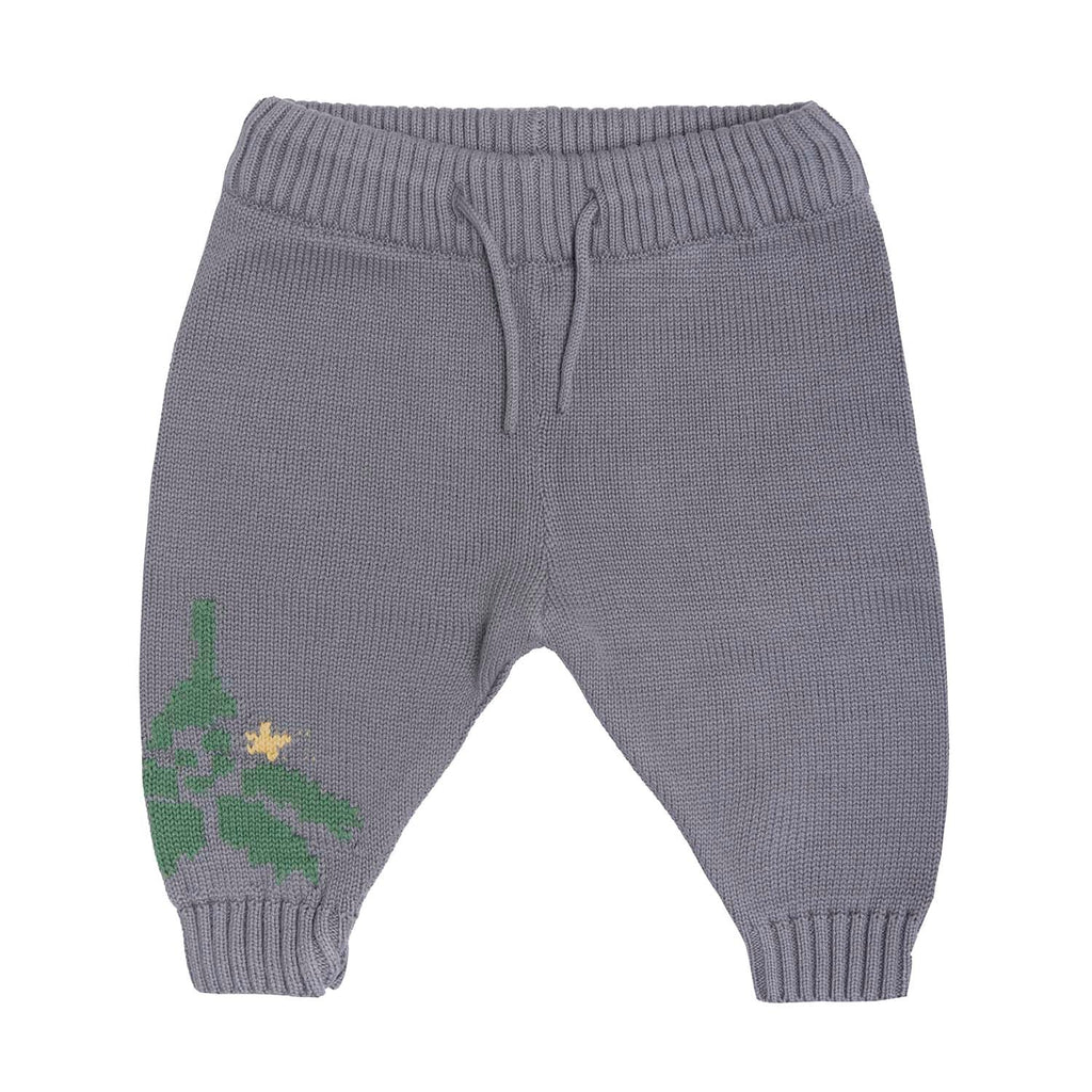 Baby-Weihnachtsleggings in Grau