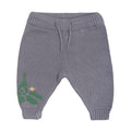 Baby-Weihnachtsleggings in Grau
