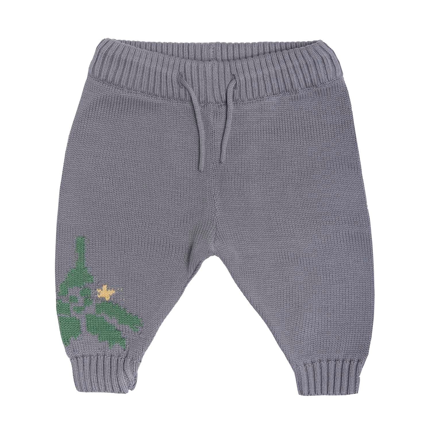 Baby-Weihnachtsleggings in Grau