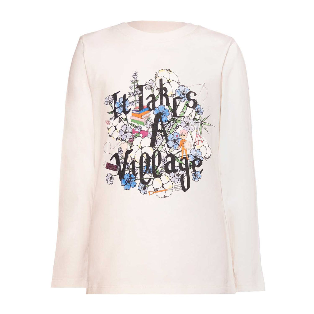 Kinder-Langarm-T-Shirt mit Aufdruck