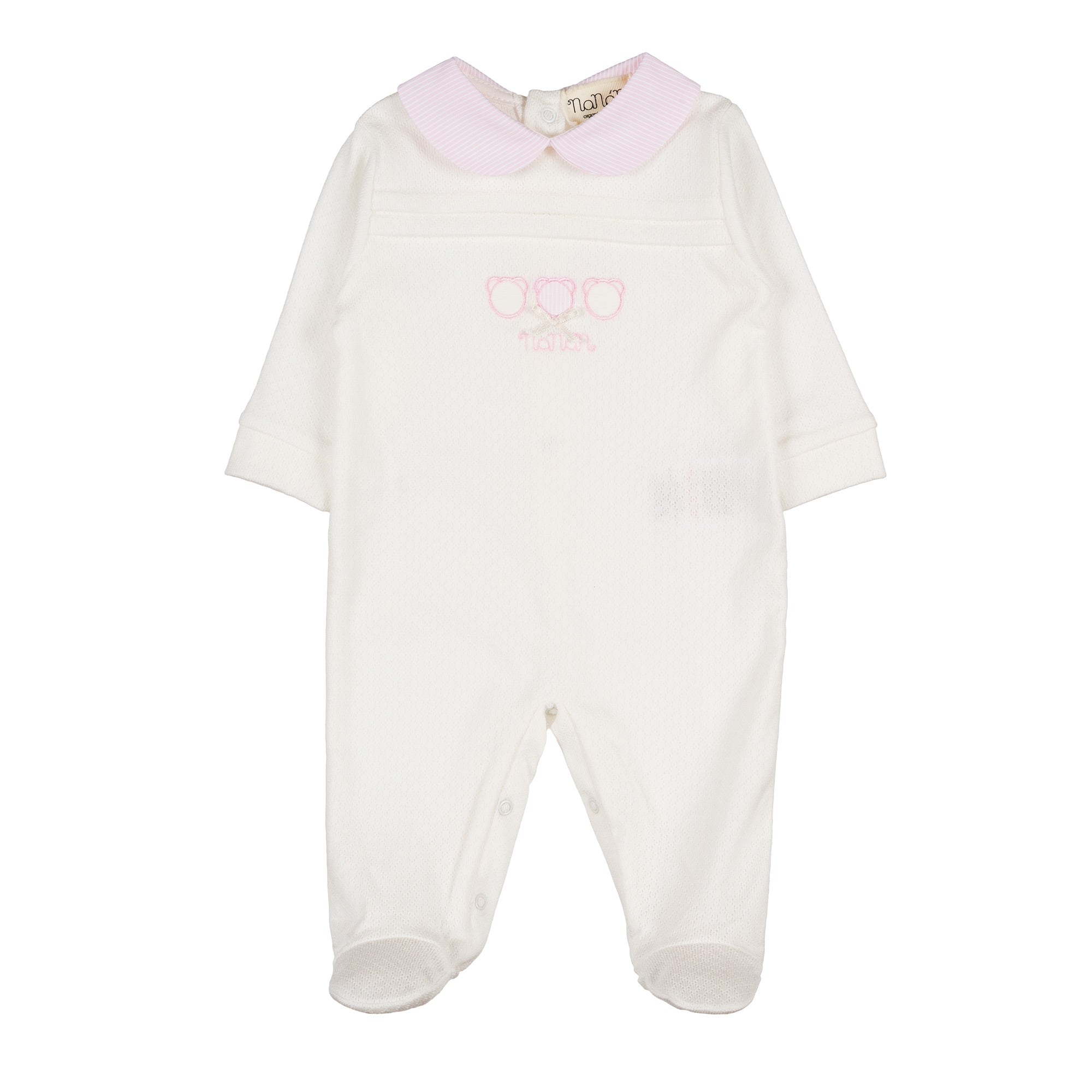 Baby Strampler Rosa Bio-Baumwolle | NANAN – Nachhaltig, Weich & Hautfreundlich