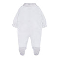 Baby Wickelstrampler Weiß mit Volant | NANAN Prestige – Festlich & Elegant