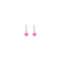 Rosarote Herz-Ohrringe – Queen of Hearts Collection | lovedbynlanla