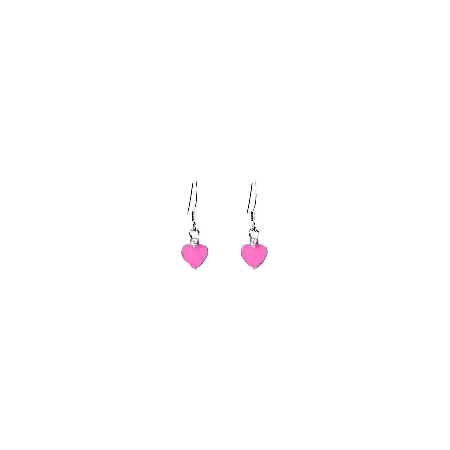 Rosarote Herz-Ohrringe – Queen of Hearts Collection | lovedbynlanla
