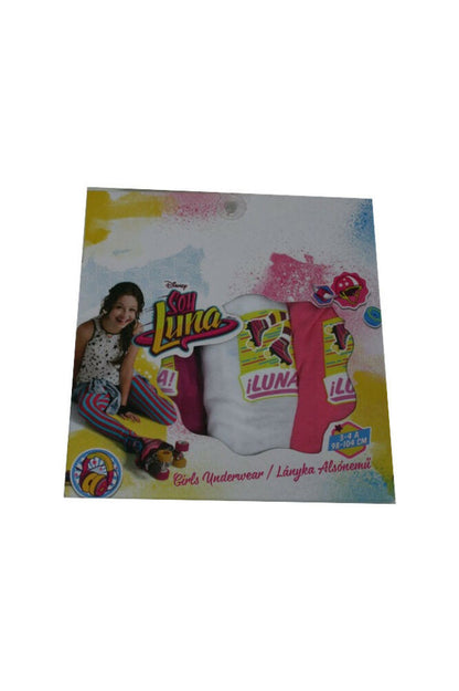 Soy Luna Mädchen-Unterhöschen – 3er-Pack, Baumwolle, Gr. 98–104