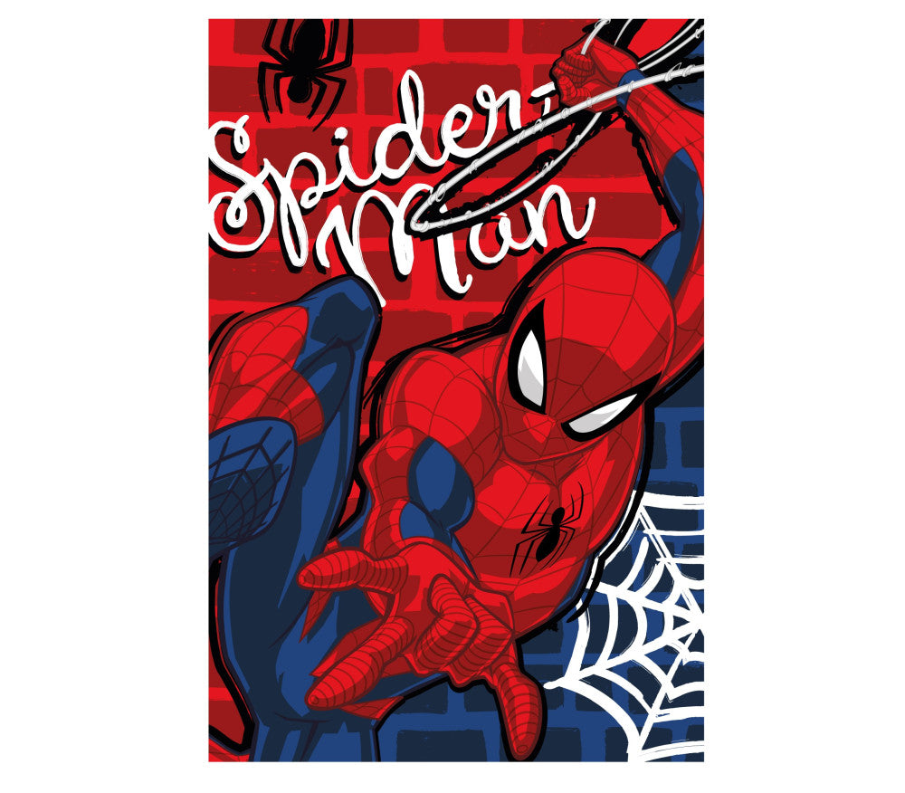 Spiderman Fleecedecke – 100 x 150 cm – offiziell lizenziert