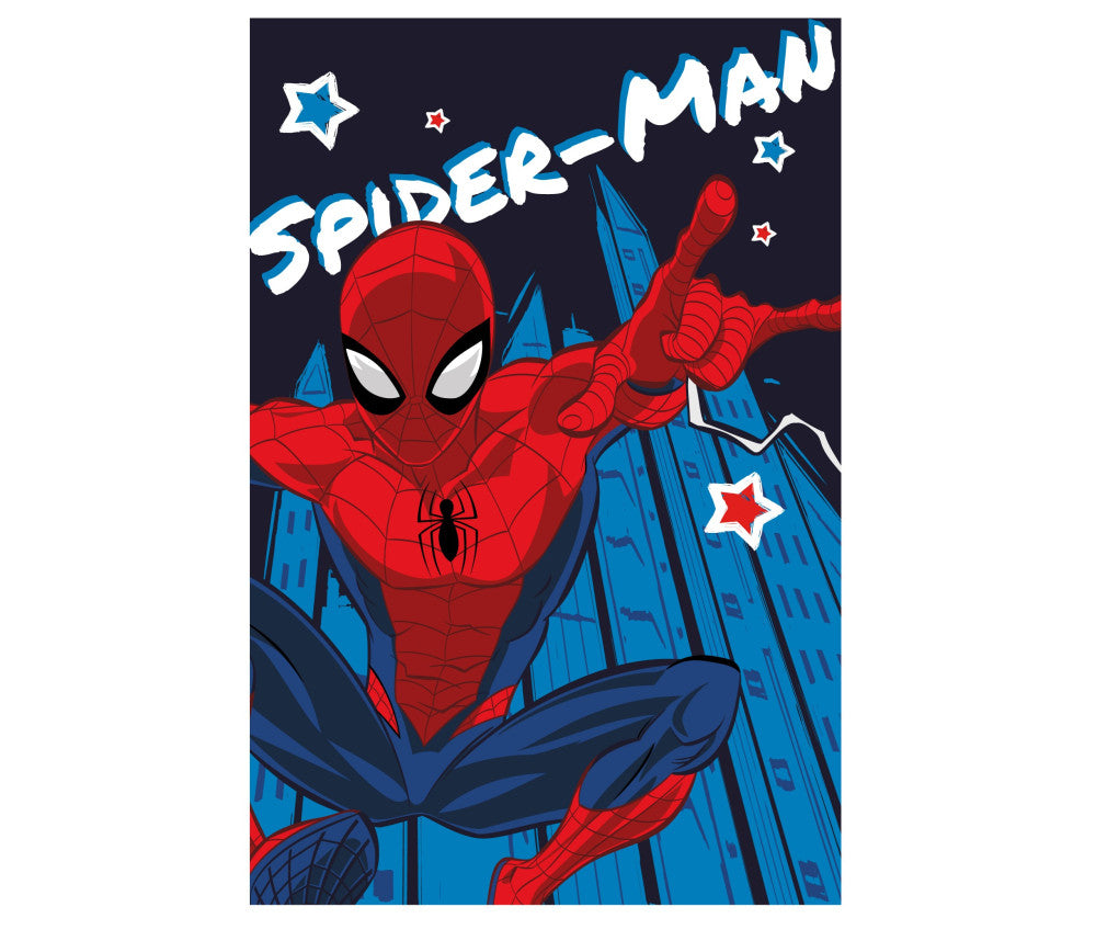 Spiderman Fleecedecke – 100 x 150 cm – offiziell lizenziert