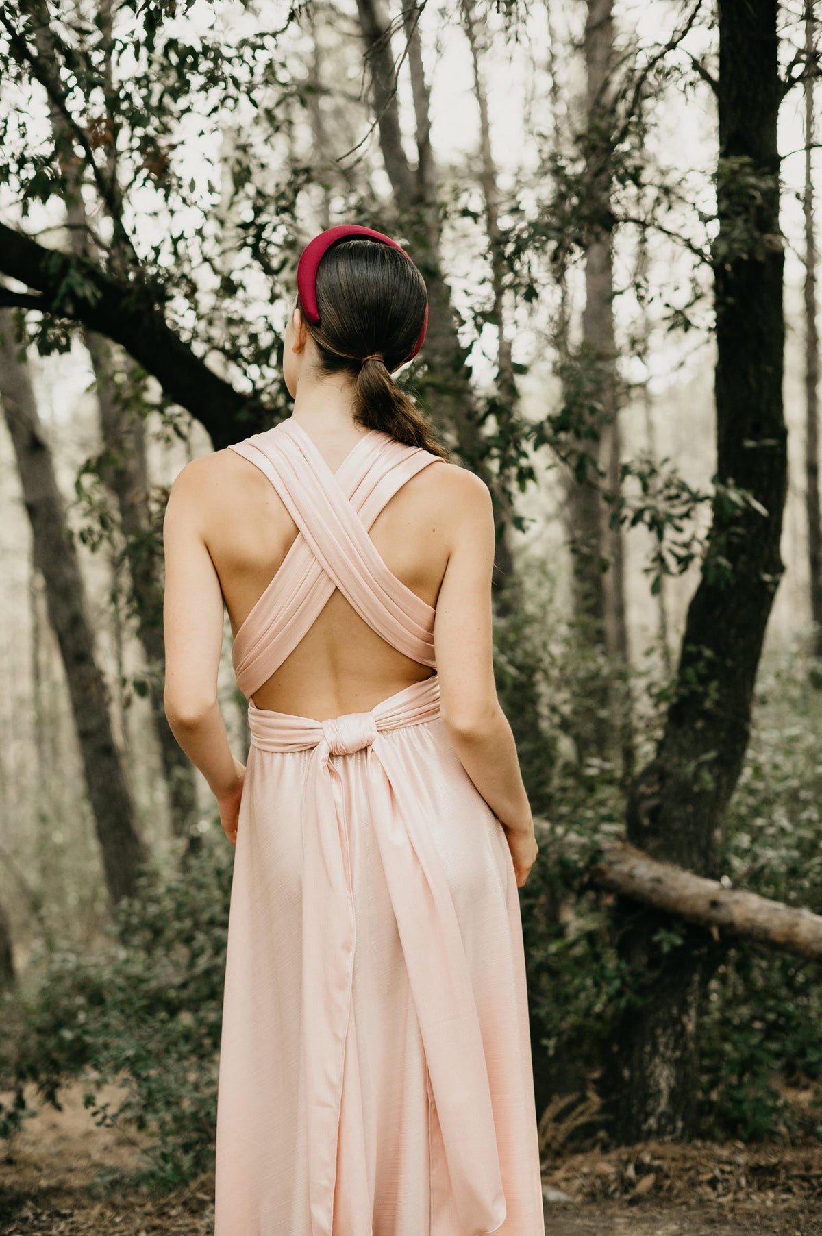 INFINITY SEXY DRESS LUXURY – Langes Multifunktionskleid mit Schlitz