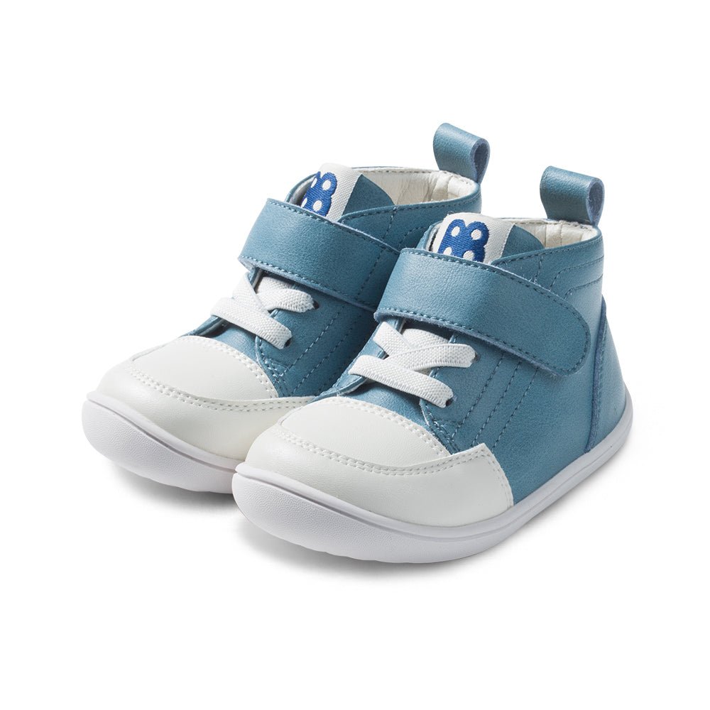 Little Blue Lamb Mid-Top-Lauflernschuhe für Babys
