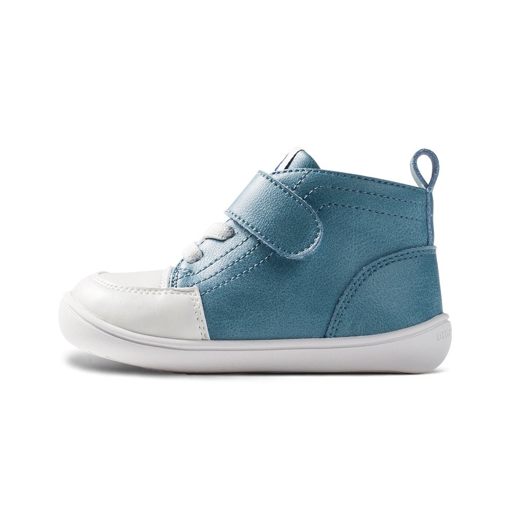 Little Blue Lamb Mid-Top-Lauflernschuhe für Babys
