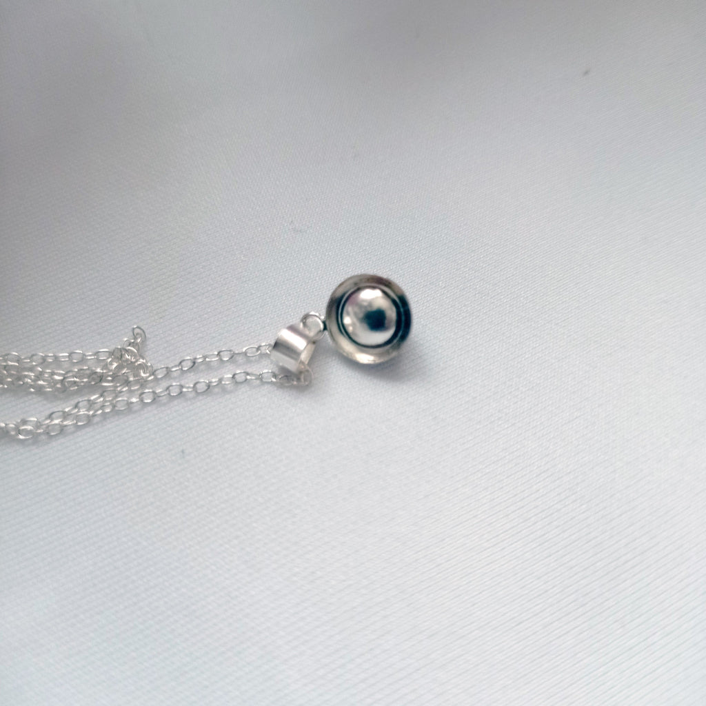 Schwarze Süßwasserperlen Halskette – 925 Sterlingsilber | nlanlaVictory BLOOM Collection
