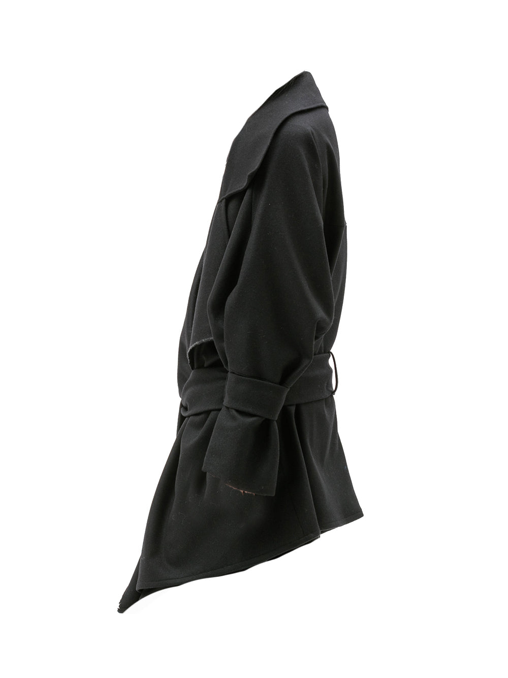 ALEX Oversized Trenchcoat Schwarz | Recyceltes Material | Zero-Waste | ZEROBARRACENTO