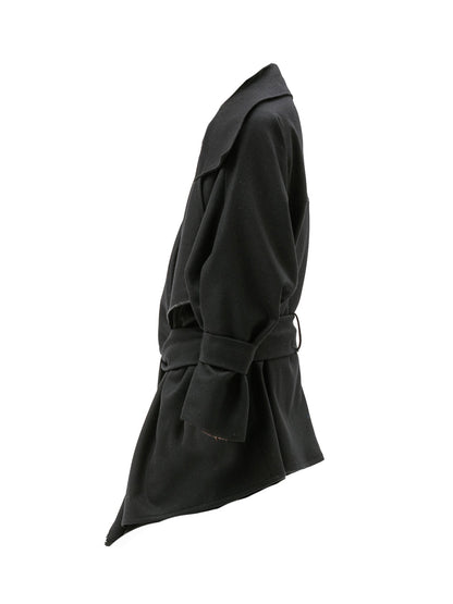 ALEX Oversized Trenchcoat Schwarz | Recyceltes Material | Zero-Waste | ZEROBARRACENTO
