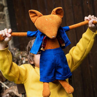 Arthus le Renard – Handgemachtes Fuchs-Kuscheltier aus Frankreich | Geschenk zur Geburt