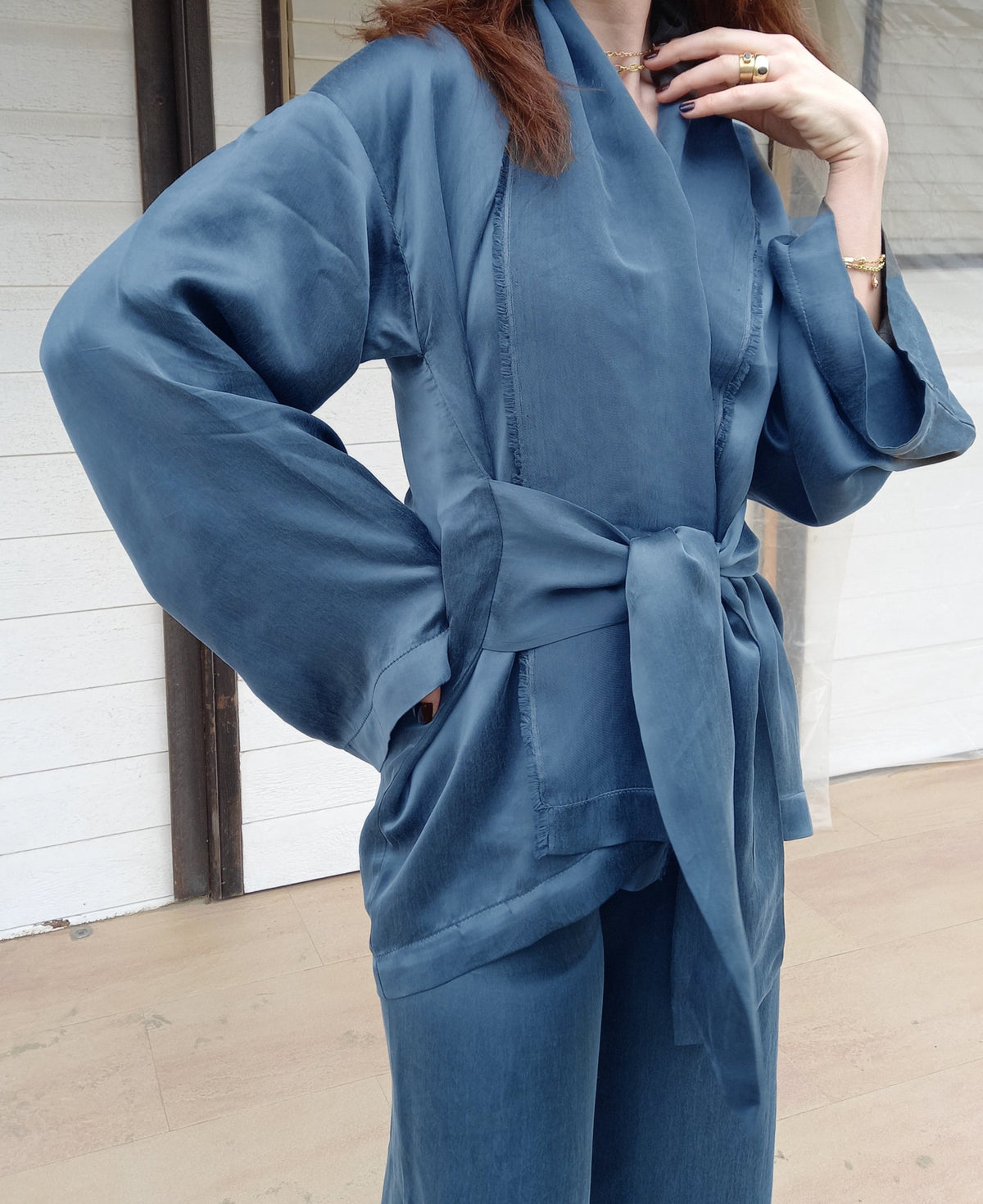 Jinbei Japanischer Hausanzug | Zero-Waste | 7 Farben | ZEROBARRACENTO