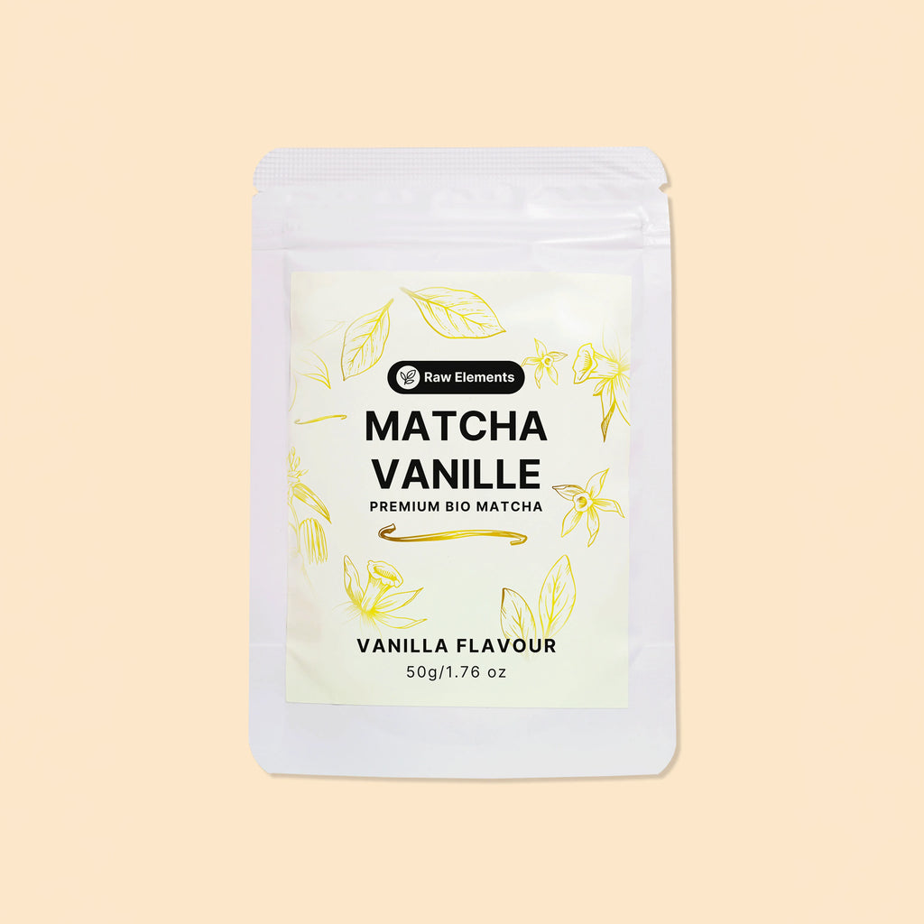 Vanille Matcha Pulver