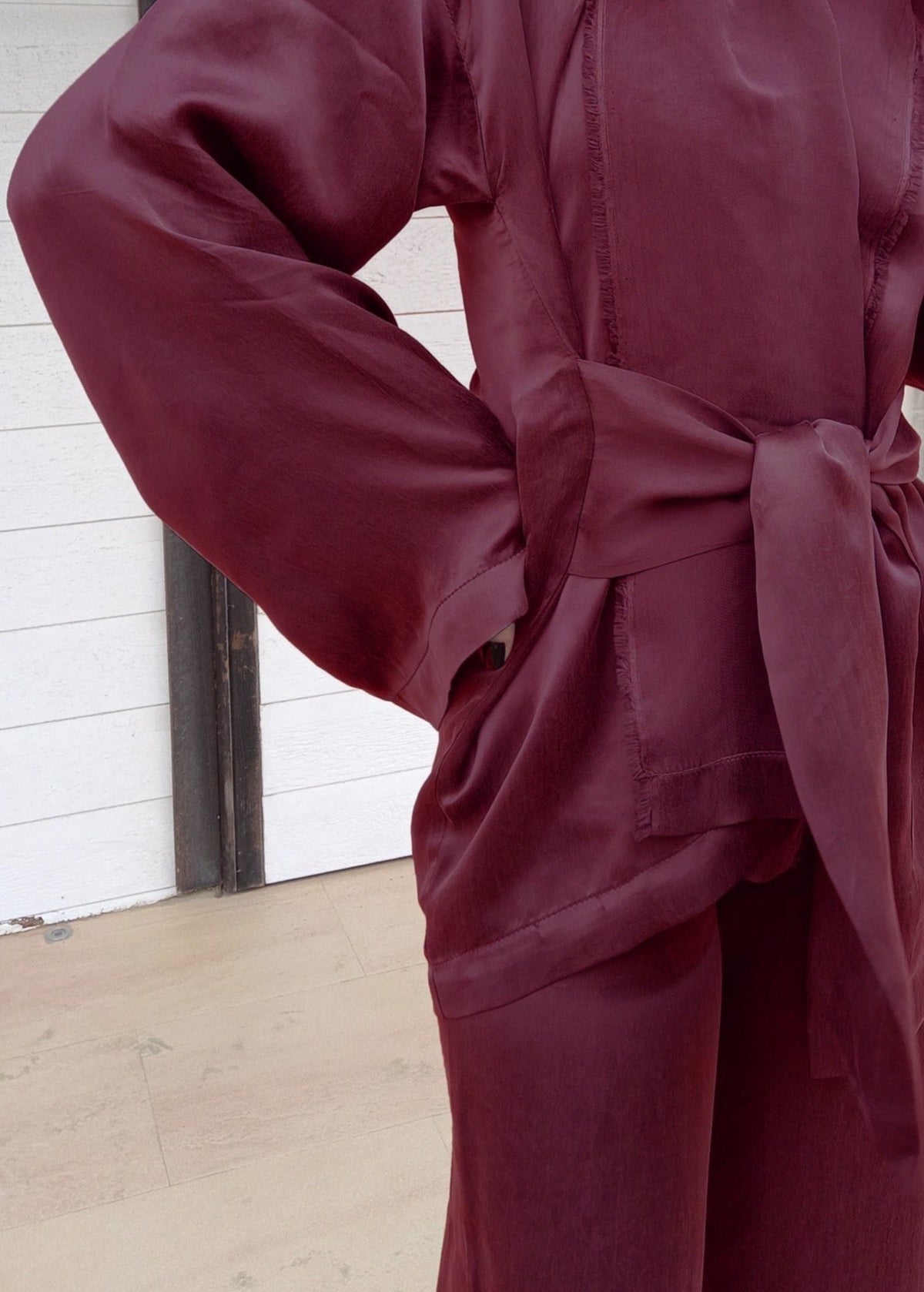 Jinbei Japanischer Hausanzug | Zero-Waste | 7 Farben | ZEROBARRACENTO