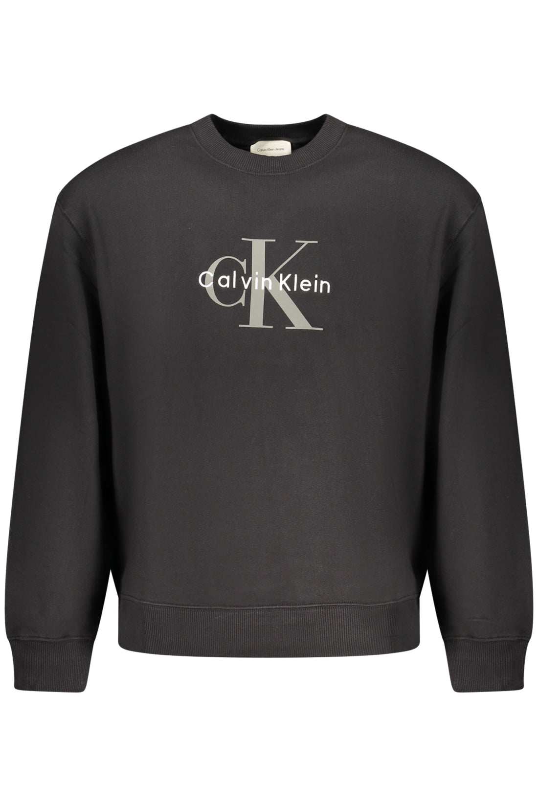 Calvin Klein Herren-Zip-up-Sweatshirt in Schwarz