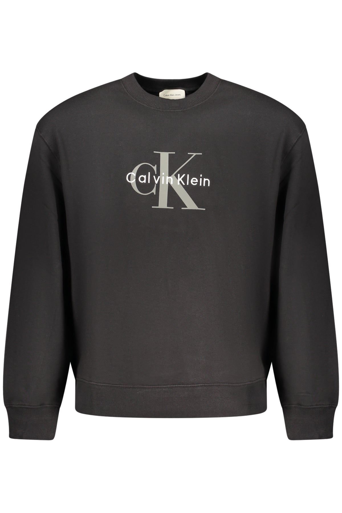 Calvin Klein Herren-Zip-up-Sweatshirt in Schwarz