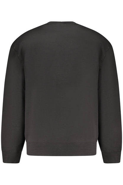 Calvin Klein Herren-Zip-up-Sweatshirt in Schwarz