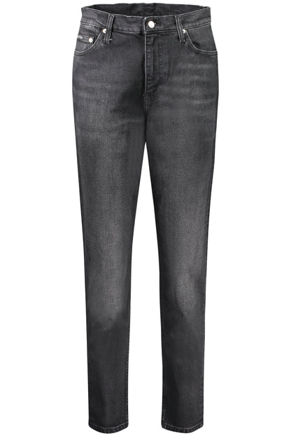 Calvin Klein Damenjeans in Schwarz im Mom-Jeans-Stil