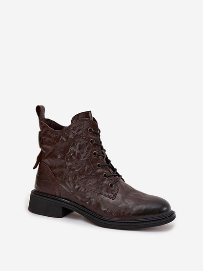 Stiefeletten Damen Artiker 218716 – Braun, Echtleder