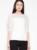 Blusenmodell 77526 Venaton – Elegante 3/4-Arm-Bluse