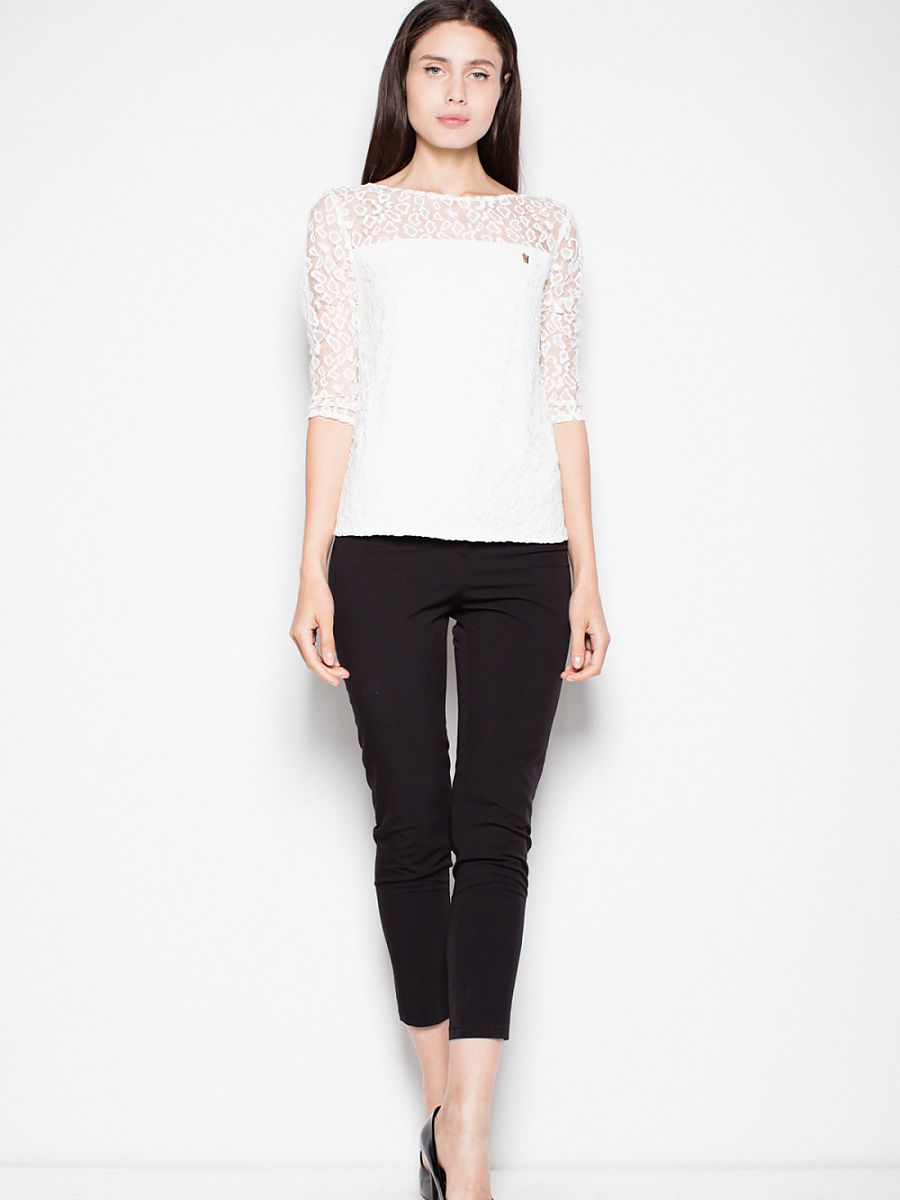 Blusenmodell 77526 Venaton – Elegante 3/4-Arm-Bluse