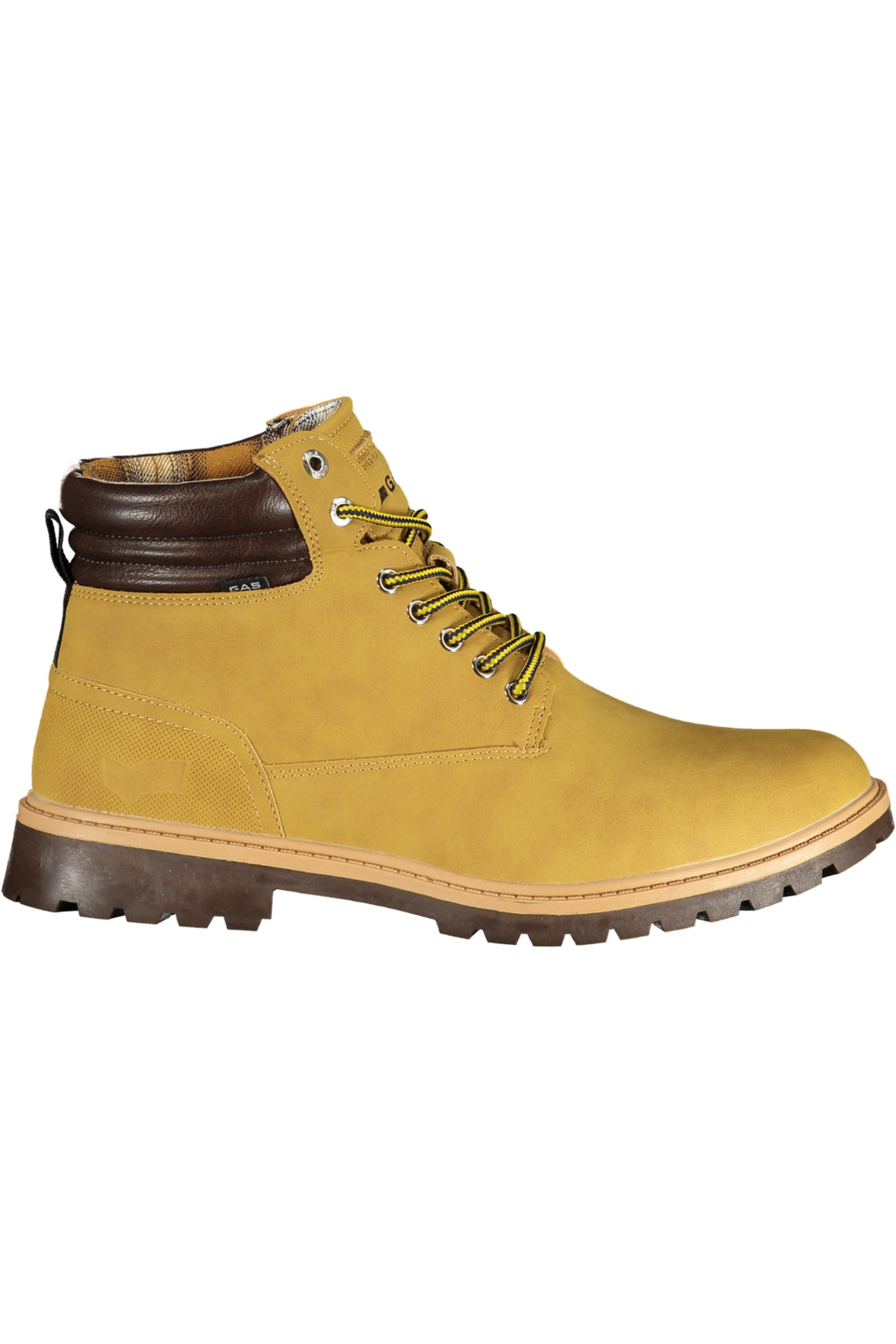 GAS Footwear Herren-Stiefelette Jonathan NBX – Beige Schnürstiefel mit herausnehmbarem Fußbett