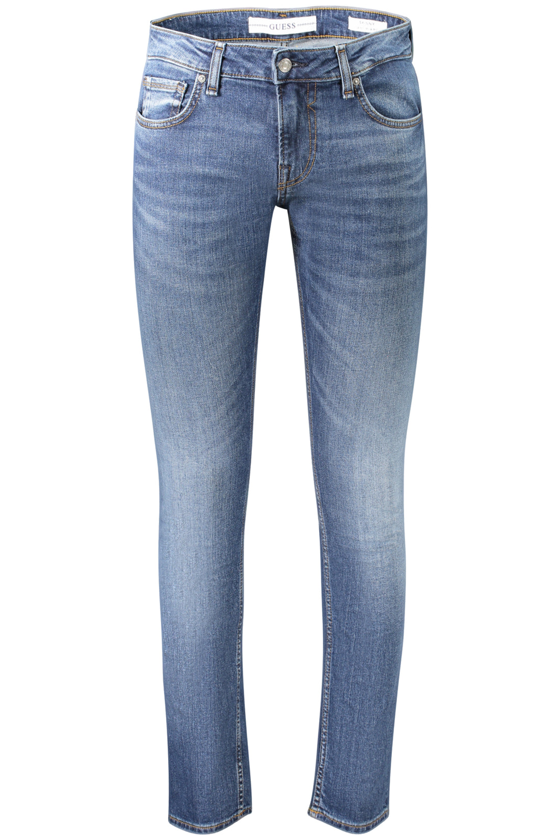 GUESS JEANS AN1 Miami Herren-Skinny-Jeans in Blau
