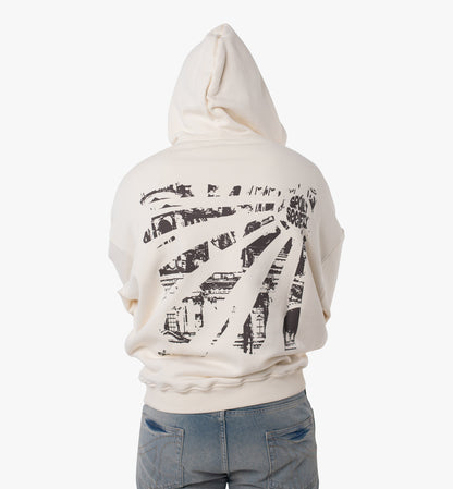 Spoilt Society Guilty (Schuldig) Oversize-Hoodie mit Rückenprint