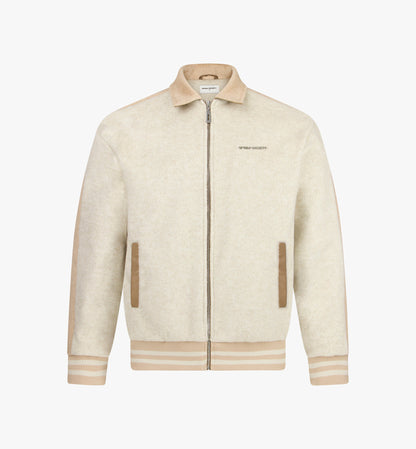 Spoilt Society Damen- &amp; Herren-Bomberjacke Nox in Beige
