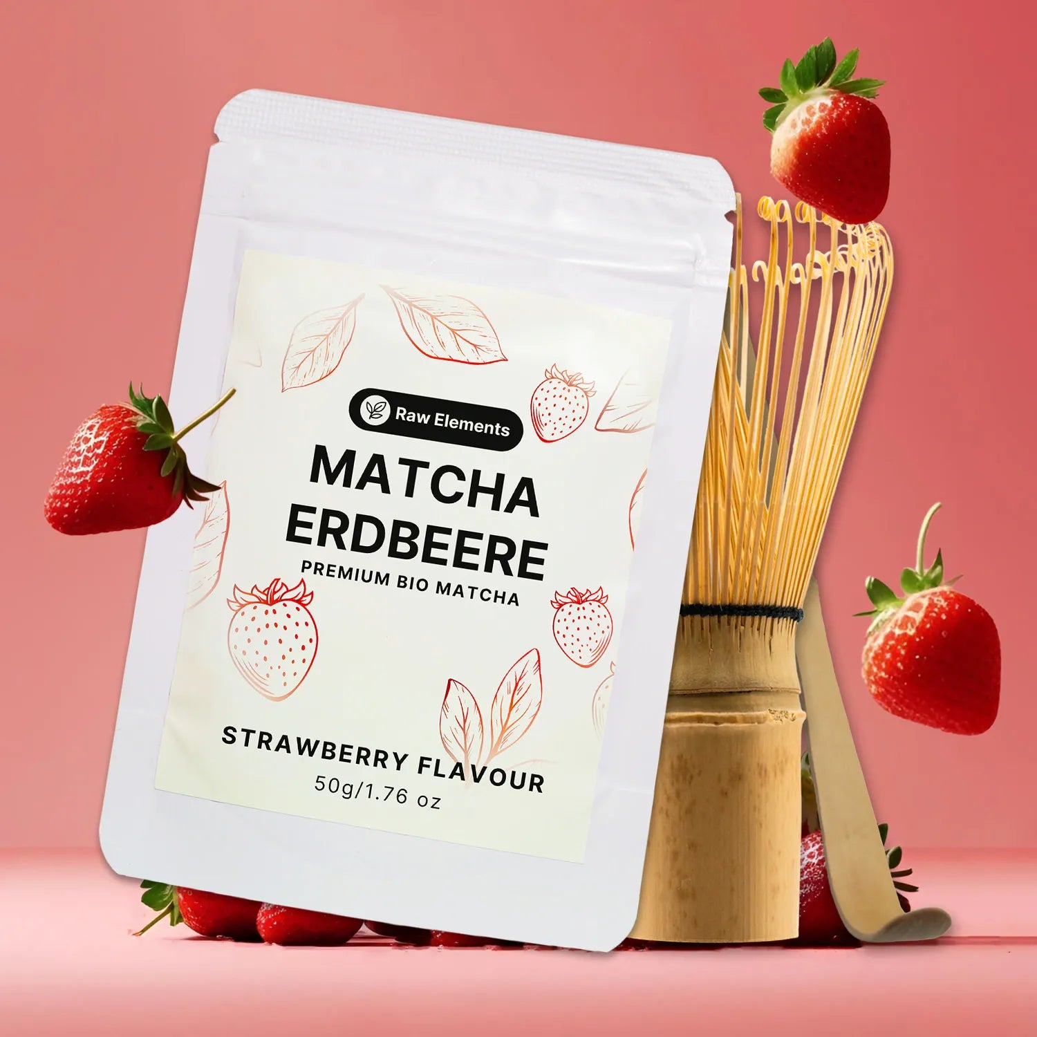 Matcha Erdbeer Starterset