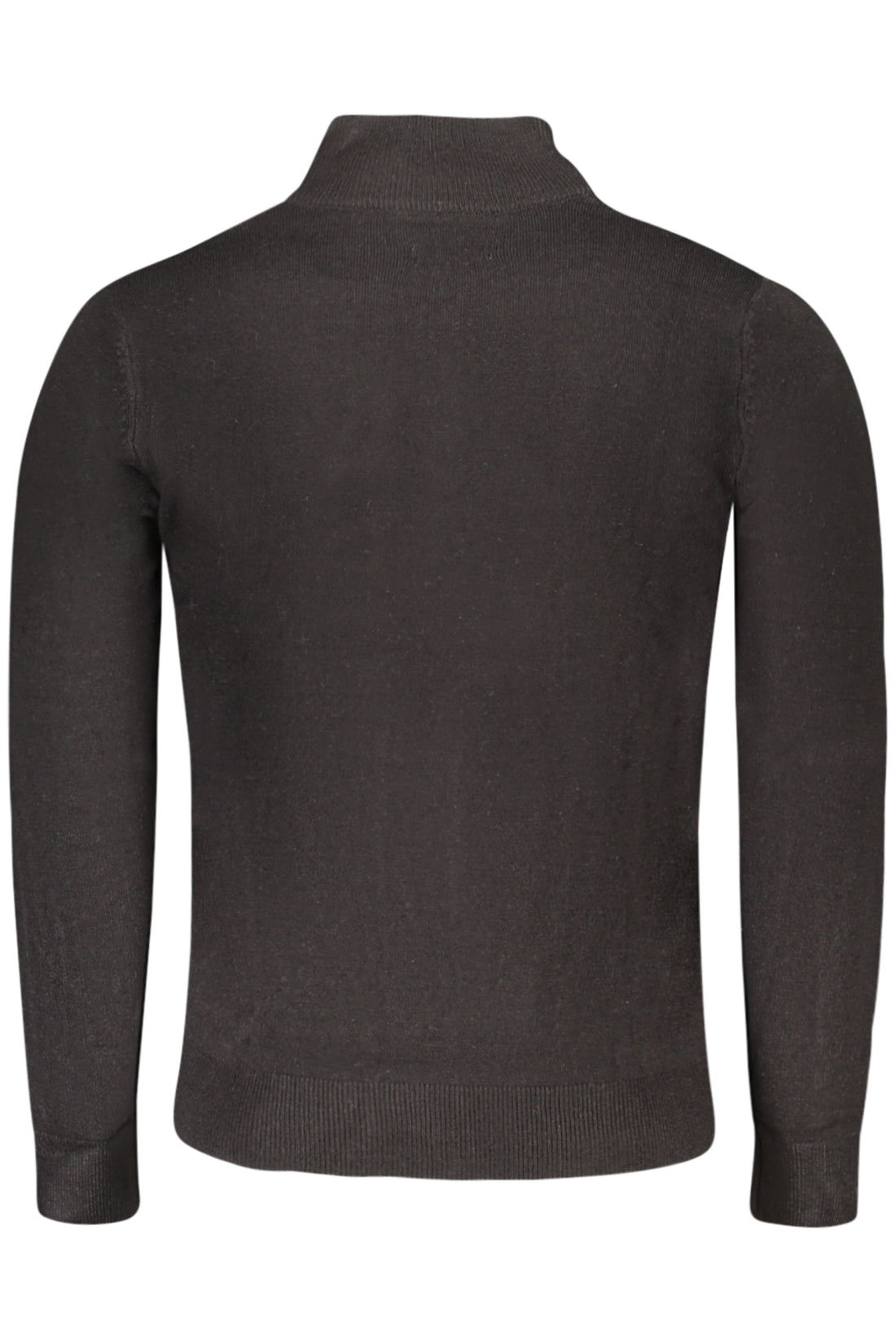North Sails Herrenpullover in Schwarz mit halbem Reißverschluss